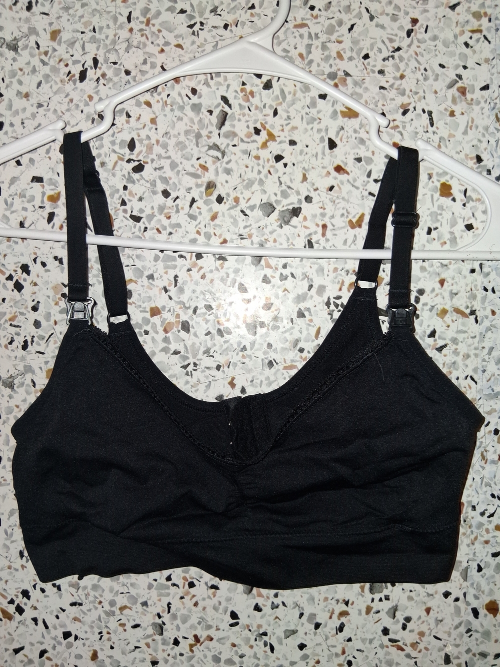 Women's Under Control Maternity Bra Black Size Medium